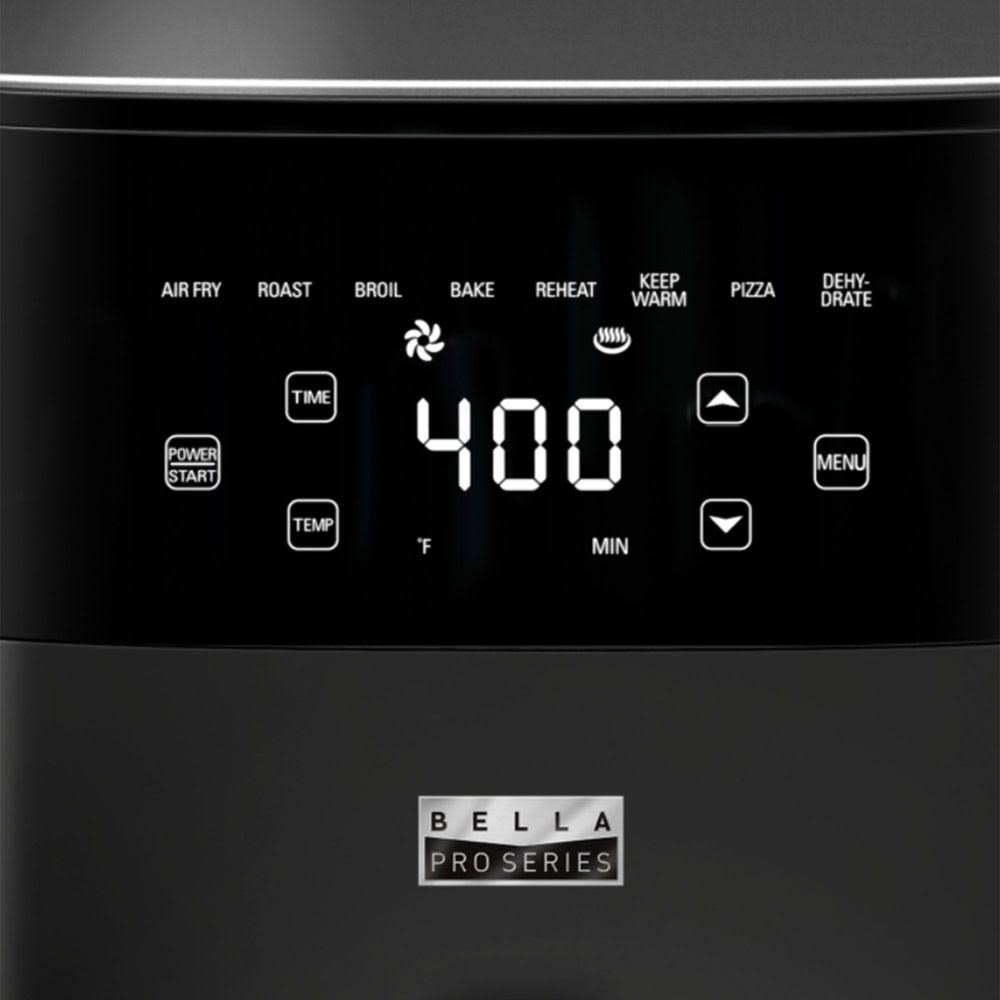 6.3-qt. Touchscreen Air Fryer - Black Stainless Steel M272629