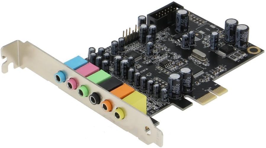 PCIe 7.1 Channel Sound Card with SPDIF Bracket V5026