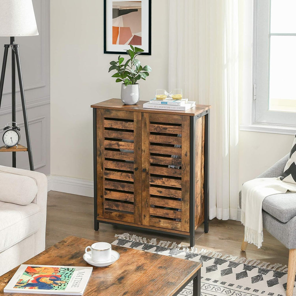 Rustic Brown Storage Cabinet X6679