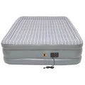 Queen Double High Airbed with Built in Pump B29302