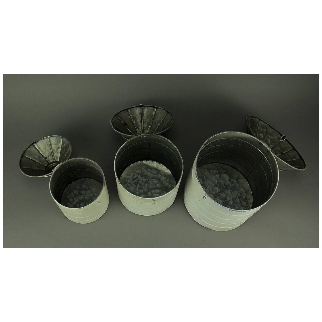 Tin Canister Set of 3 G247154
