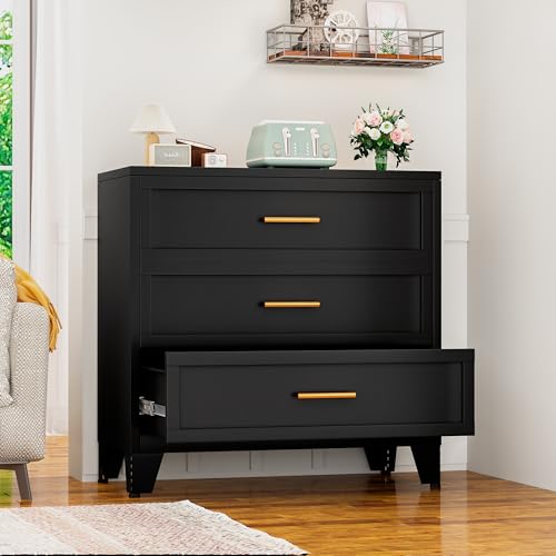 Green 3 Drawer Metal File Cabinet Q284