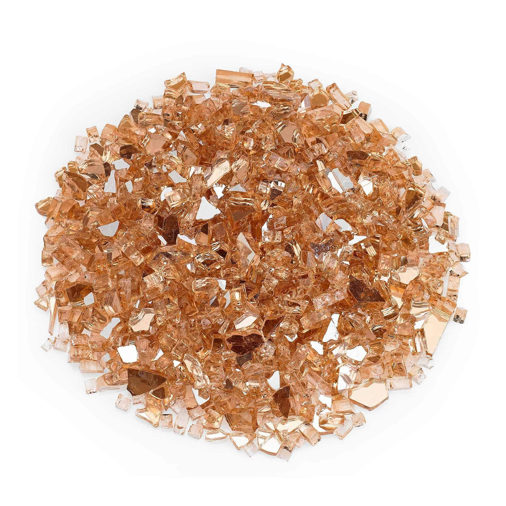 1/4 in. Reflective Fire Glass 10 lbs. Bag P772
