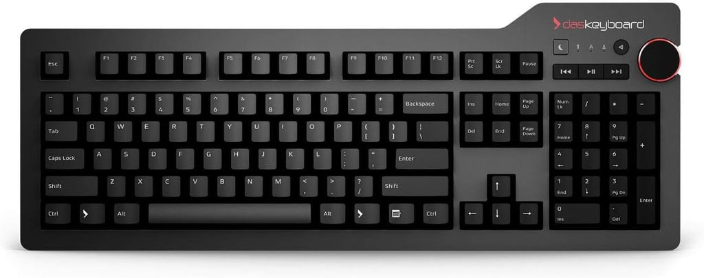 Wired Mechanical Keyboard, Cherry MX Brown Switches, Aluminum Top (104 Keys, Black) W435766