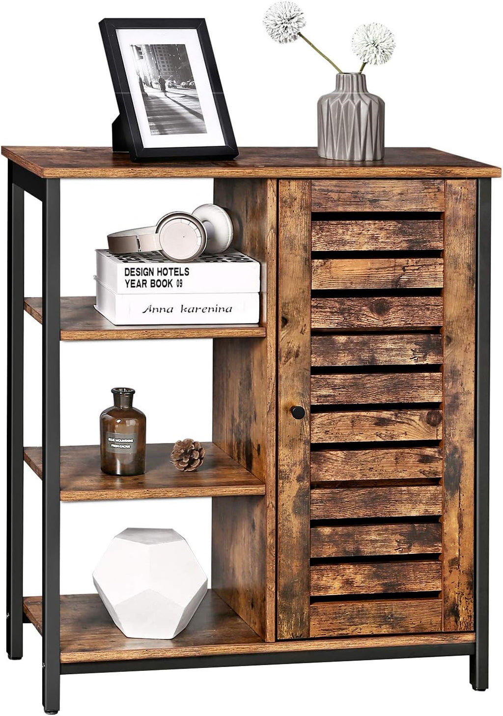 Rustic Brown Storage Cabinet X6679