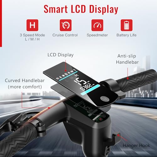 Electric Scooter with 8.5" Tires, Peak 500W Motor, Folding N495707