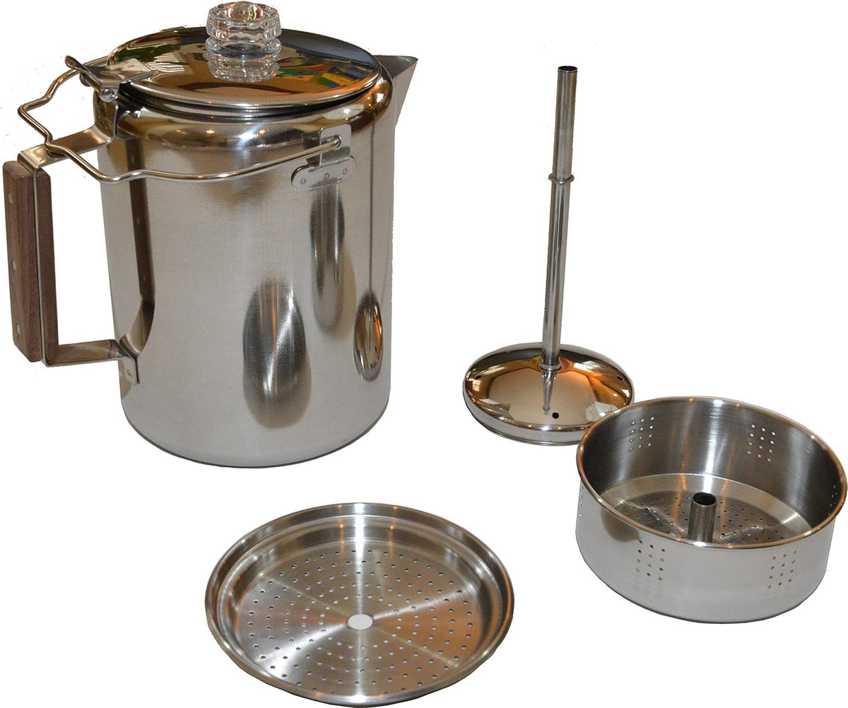 12 Cup Stainless Percolator Coffee Pot B57351