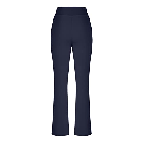 Women’s Bootcut Yoga Pants High Waisted V Crossover Wide Leg Flare Leggings Z6435