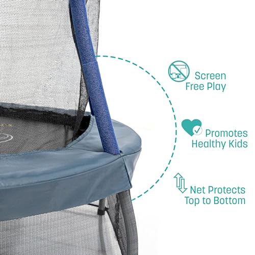 Mini Trampoline with Enclosure Net R5371