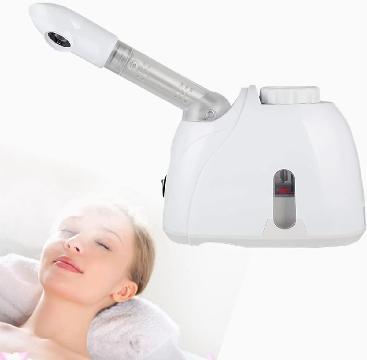 Warm Mist Facial Steamer with Adjustable Nozzle H549