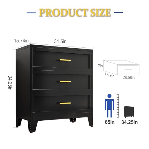 Green 3 Drawer Metal File Cabinet Q284