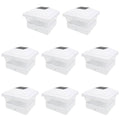 White 8 Pack Solar LED Post Deck Cap I517