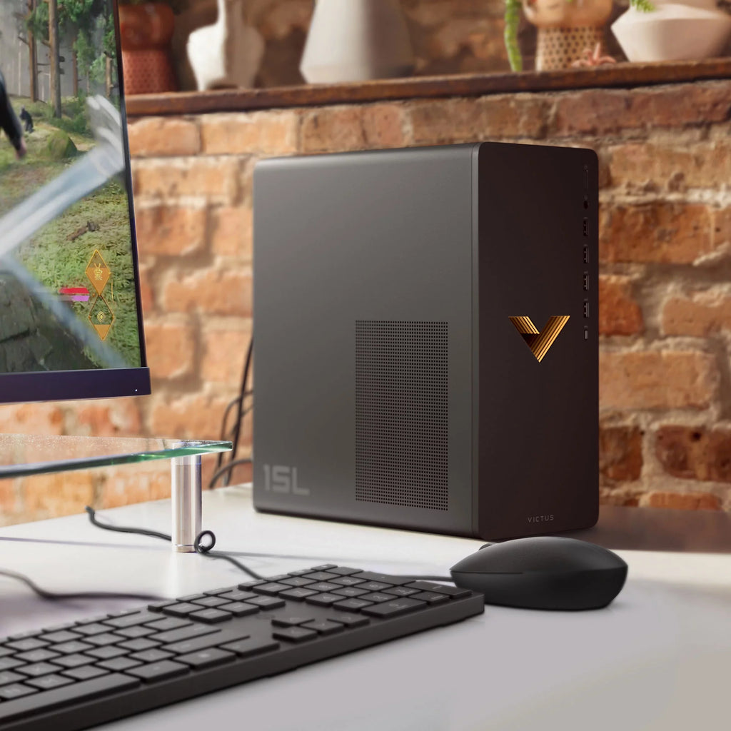 Mica Silver Gaming Desktop PC, AMD Ryzen 5 5600G, AMD RX6400, 8GB RAM, 512GB SSD C5394