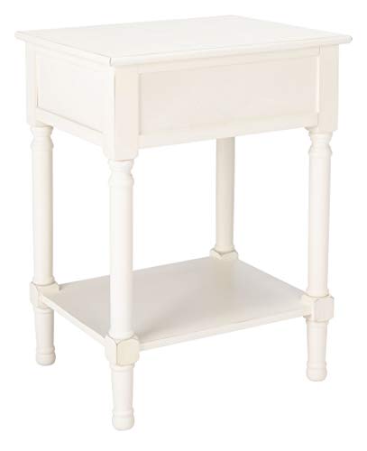 Black 1-Drawer Accent Table F7145