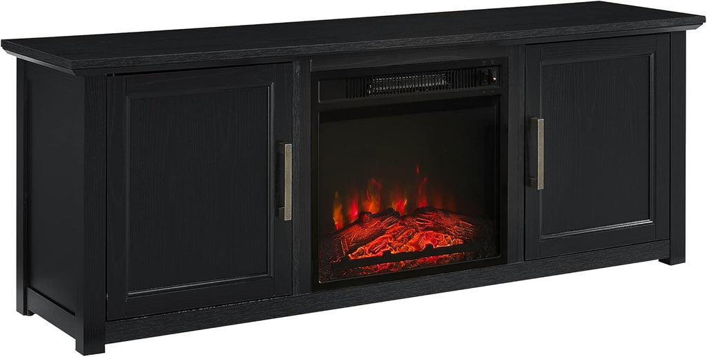 58-inch Low Profile TV Stand with Electric Fireplace L918
