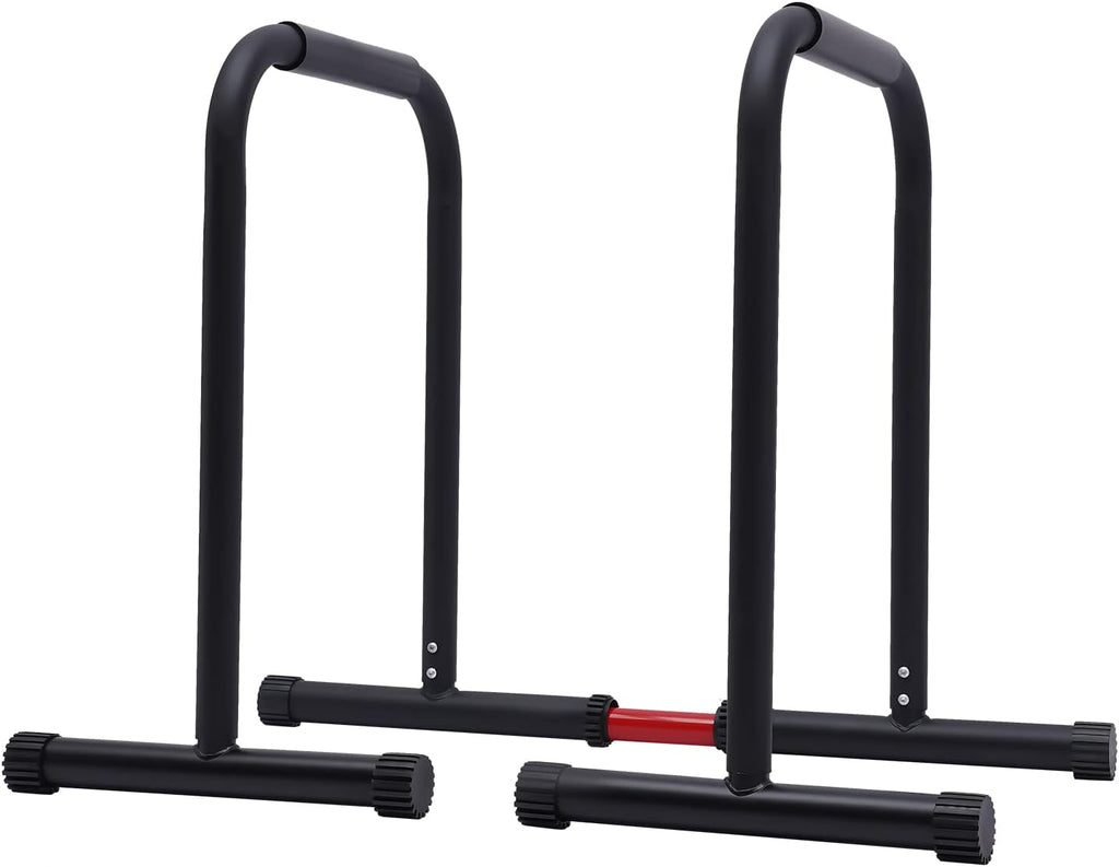Black Heavy Duty Adjustable Dip Bar, 440 LBS Loading Capacity X966