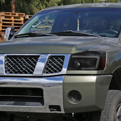 Black Projector Headlights Pair J9670