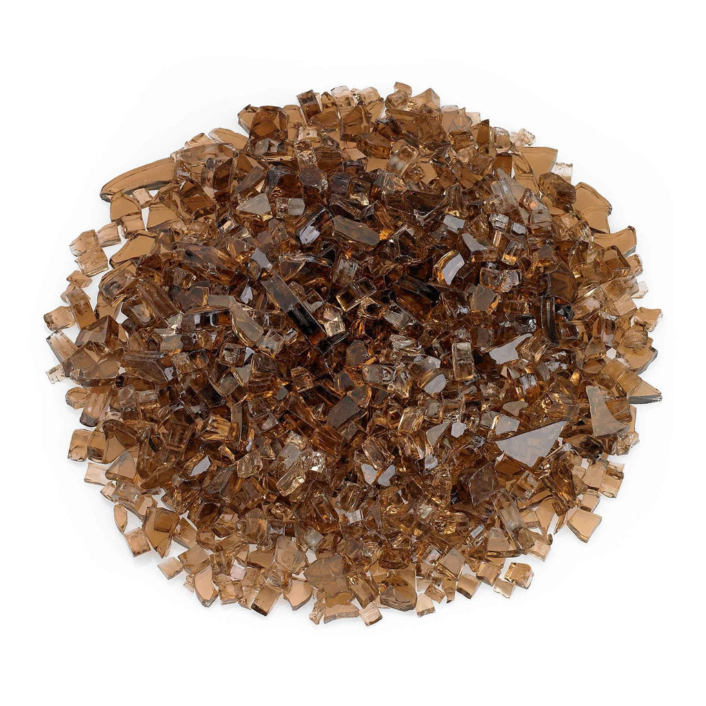 1/4 in. Reflective Fire Glass 10 lbs. Bag P772