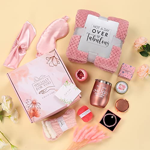 Gift Basket with Tumbler Blanket Z6145