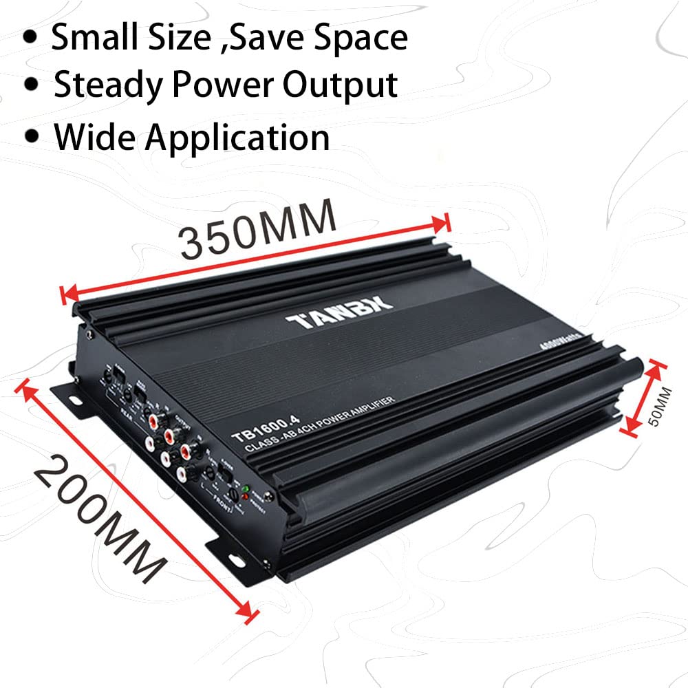 4 Channel Car Audio Amplifier H225215