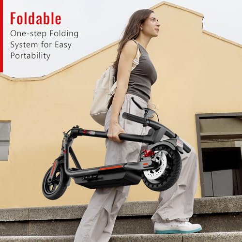 Electric Scooter with 8.5" Tires, Peak 500W Motor, Folding N495707