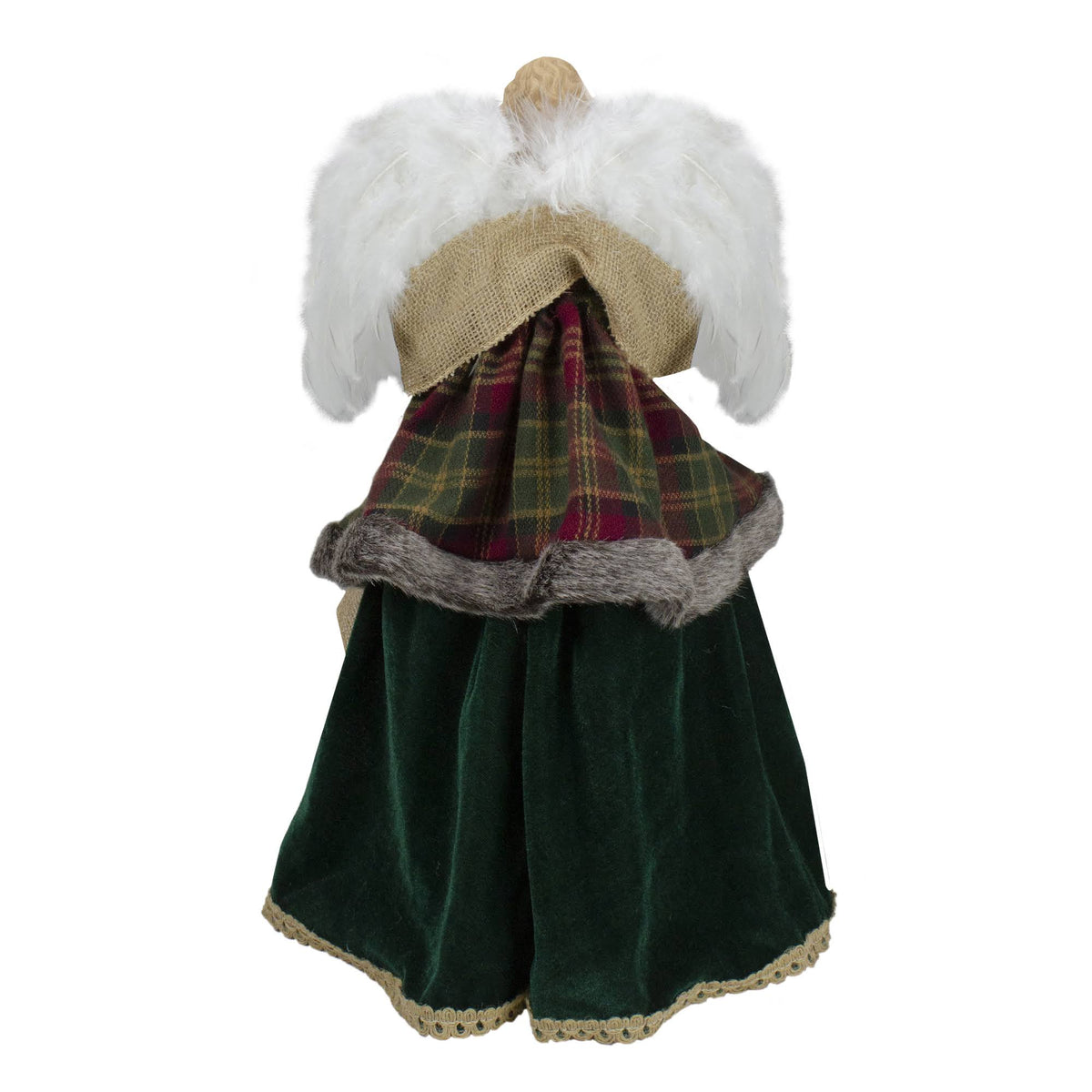 Red and Green Angel Christmas Tree Topper I735