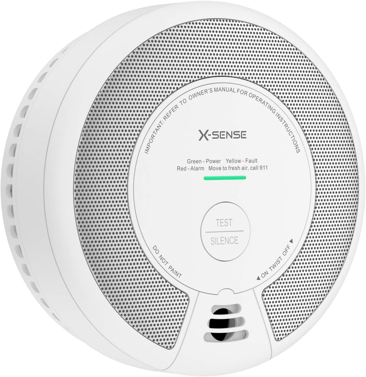 2-in-1 Smoke and Carbon Monoxide Detector Alarm V4281
