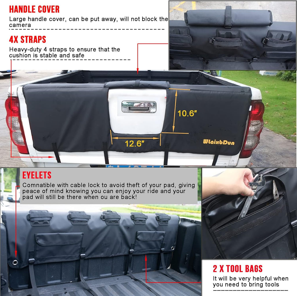 Truck Tailgate Bike Pads for Mountain Bike W8917