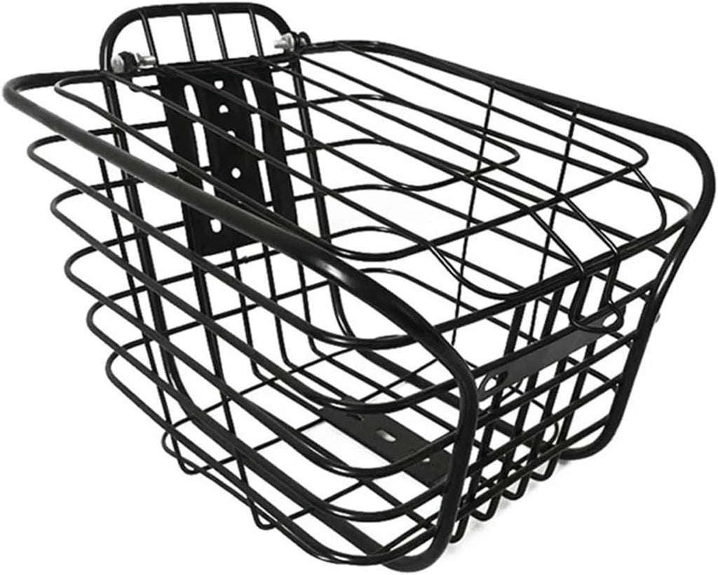 Large-Capacity Metal Bike Basket with Cover L7052