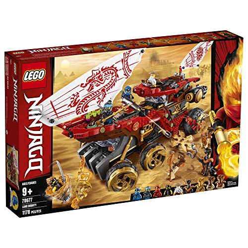LEGO NINJAGO Land Bounty Toy Truck Building Set with Ninja Minifigures (1,178 Pieces) Q2099