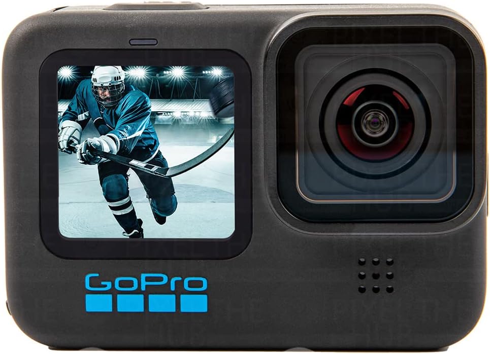 Waterproof Action Camera with 5.3K Ultra HD Video, 27MP Photos, 2 Extra Batteries and Charger J6293