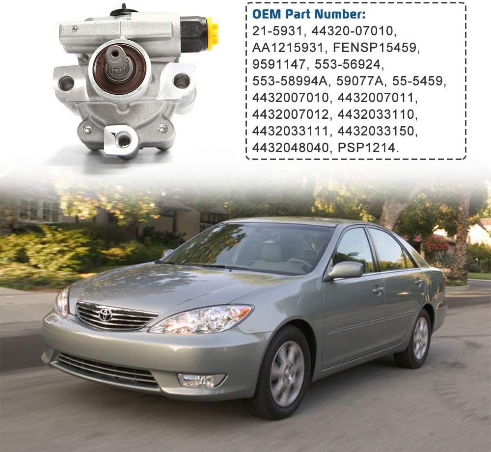 Power Steering Pump Replacement B8057
