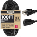 6 Ft 15 Amp 12 Gauge Lighted Outdoor Extension Cord F52735