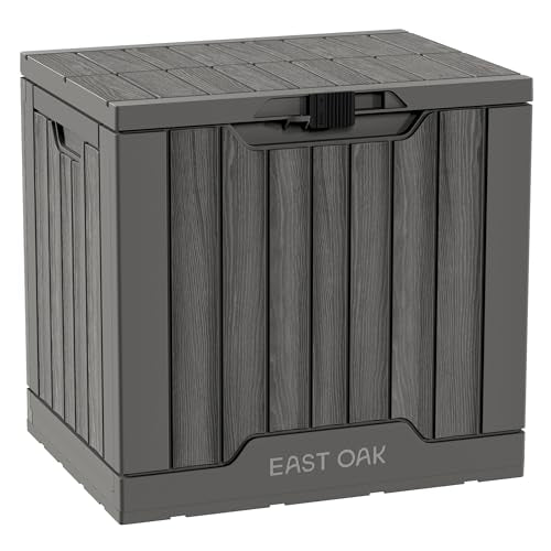 60 Gallon Grey Resin Outdoor Storage Box N7978