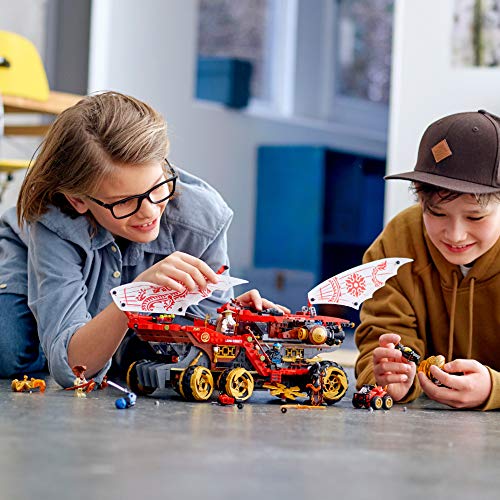 LEGO NINJAGO Land Bounty Toy Truck Building Set with Ninja Minifigures (1,178 Pieces) Q2099