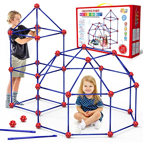 140 Pcs STEM Construction Fort Building Kit H6296