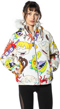 White XLarge Bomber Jacket U986083
