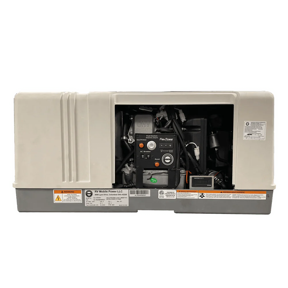 4000 Watt Dual-Fuel Installed RV Generator X857