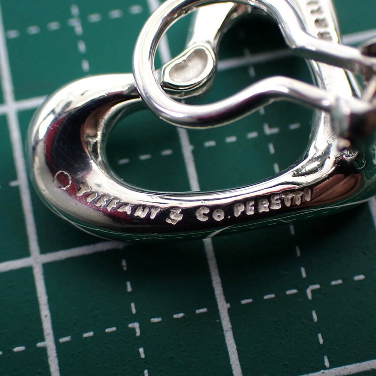 925 Open Heart Earrings H7738