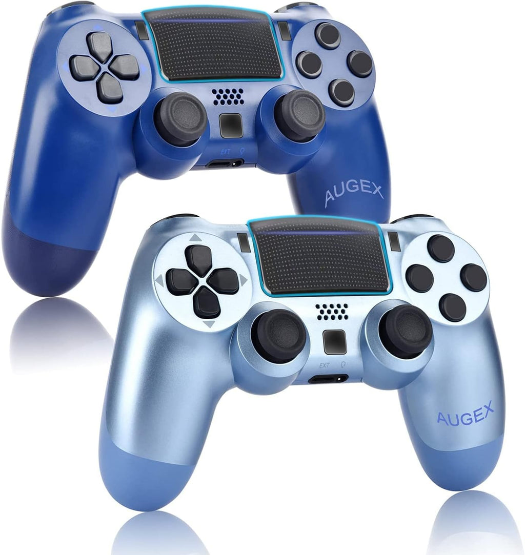 2 Pack Wireless Game Controller for PS4, Midnight Blue N36442
