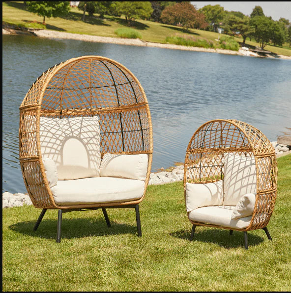 Outdoor Wicker Kid's Egg Chair U1118