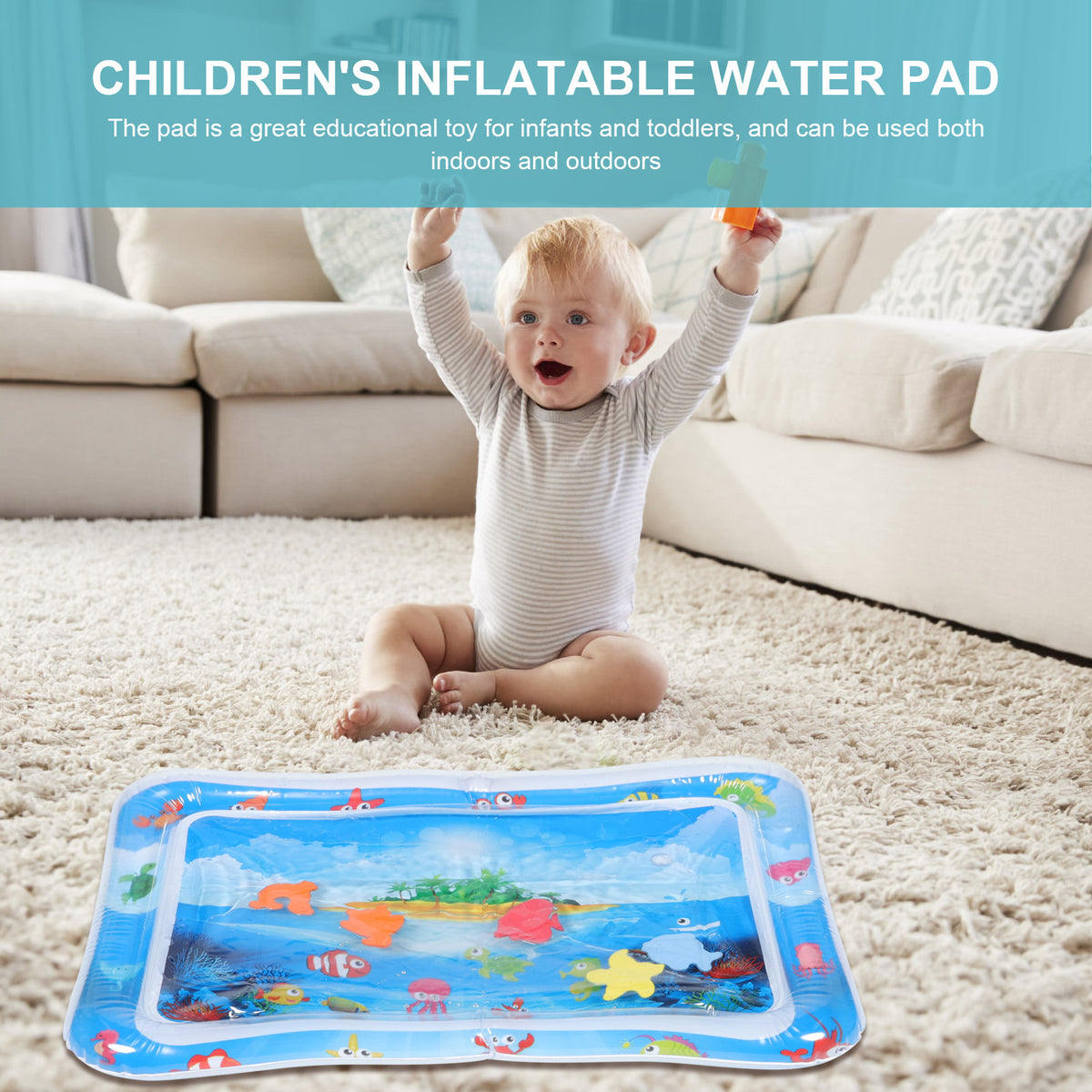 Inflatable Pad Baby Crawling Mat X495470