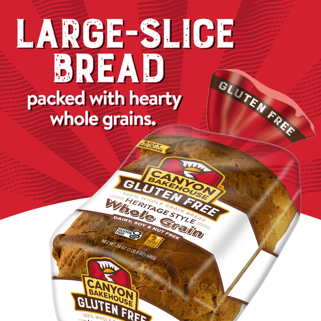 Gluten Free Whole Grain Bread, 24 oz Loaf H487