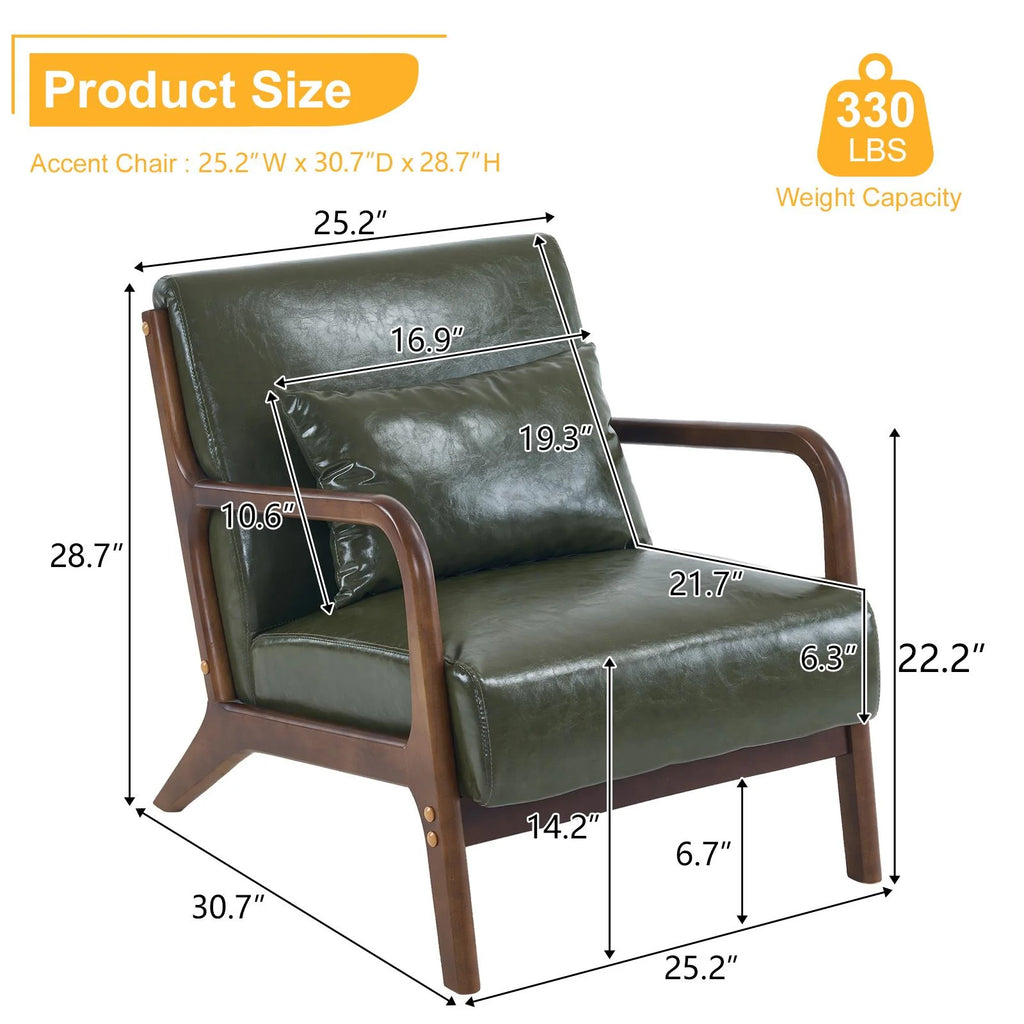 Beige Accent Chair Z253