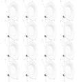 16 Pack 5/6 inch LED Recessed Downlight, Dimmable, 6000K Daylight C93404
