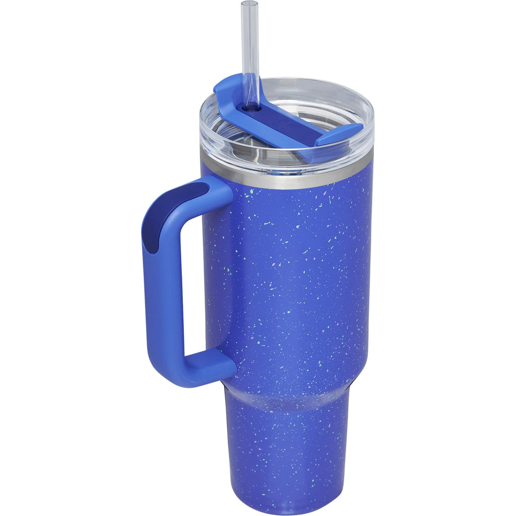 40 OZ Deep Iris Speckle Tumbler X1562