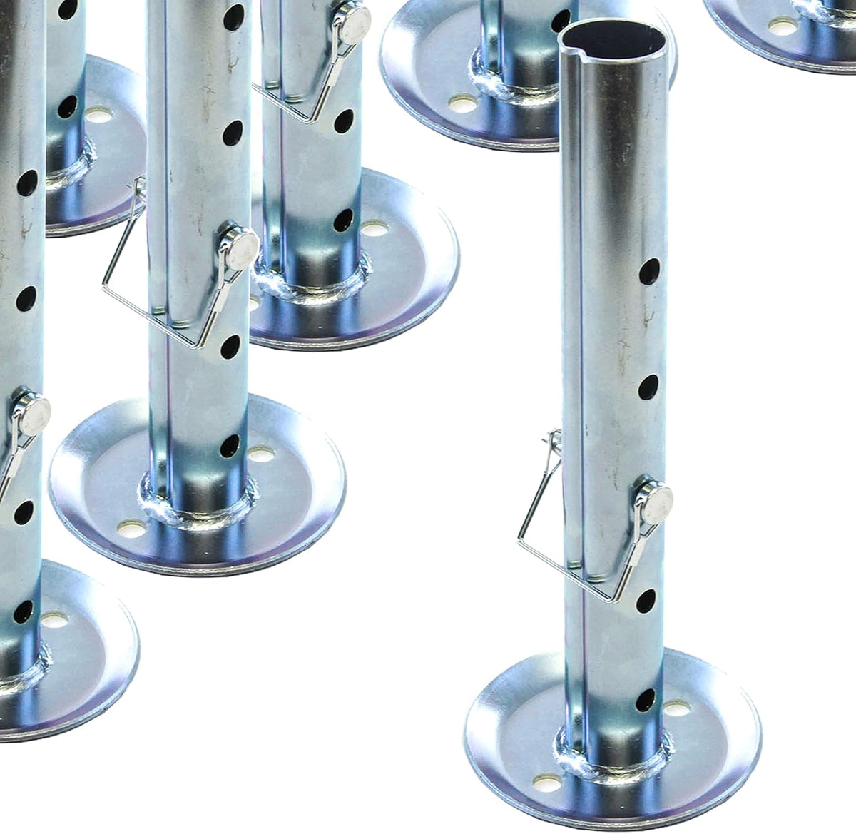 Jack Stand Drop Legs for 2 Inch Inner Diameter Jacks Foot Pad Insert W40709