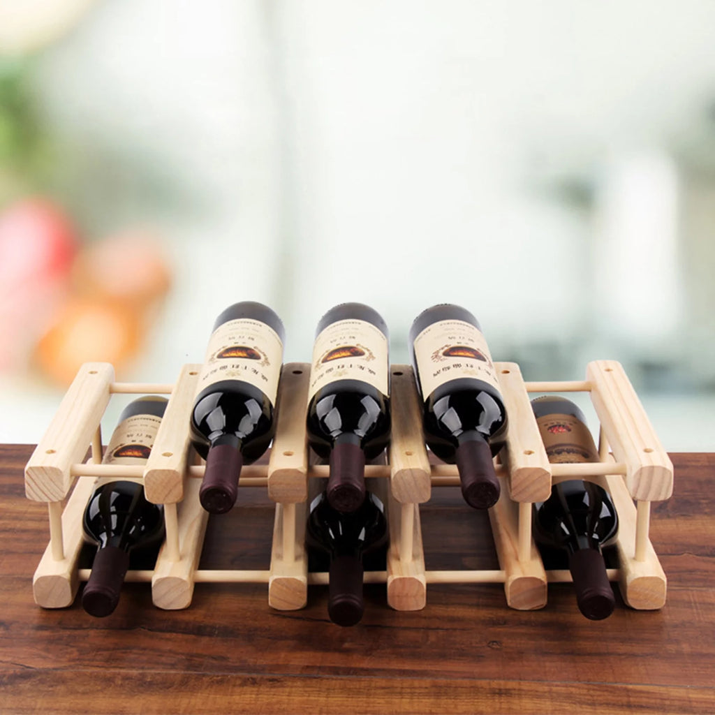 20 Bottle Wooden Wine Rack W15974