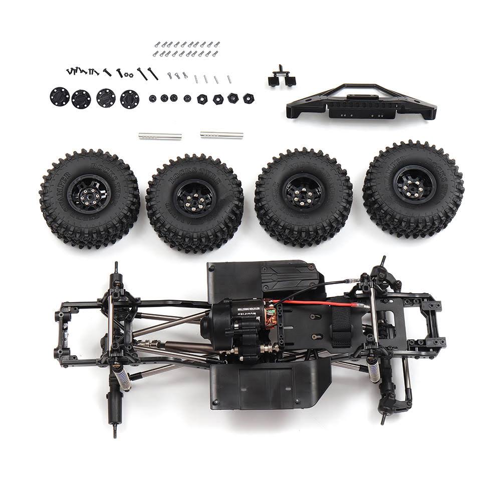 Metal Frame Chassis for Scx10ii 1/10 RC Car with 540 Motor H982783