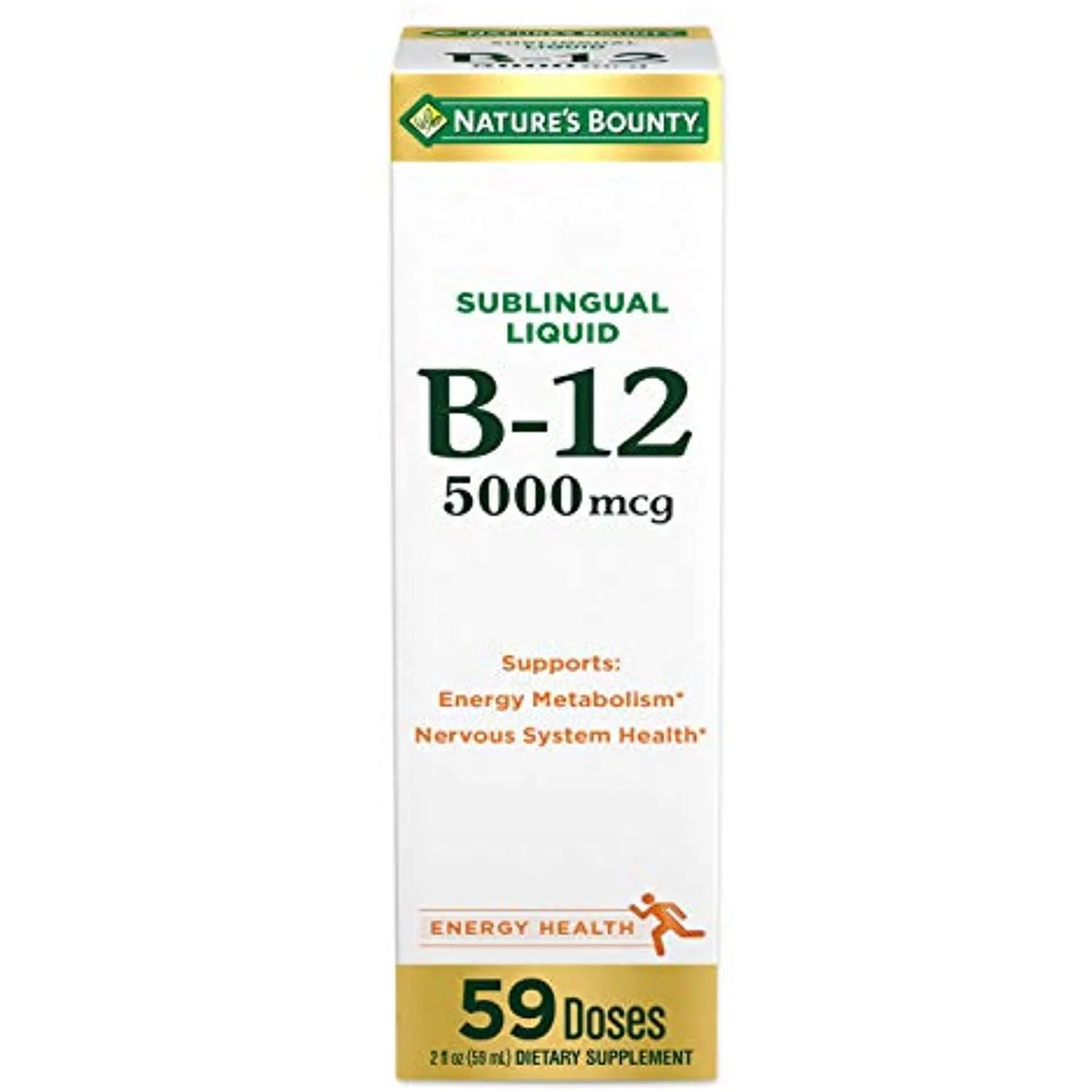 B-12 5000 Mcg Sublingual Liquid 2 Fl Oz W584415